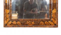 William Mary Walnut And Marquetry Mirror - 4474309