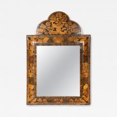 William Mary Walnut And Marquetry Mirror - 4475624