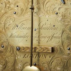 William Poulton Rare 18th Century Grande Sonnerie Striking table Clock by William Poulton - 3128208
