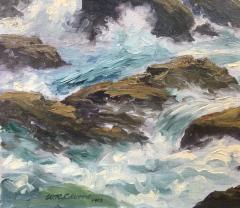 William Reuben Clark Wood Crashing Surf  - 566762