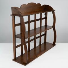 William Richard Lethaby W R Lethaby A Cotswold School Arts Crafts Walnut Waterfall Wall Shelf - 4191475