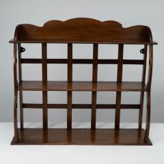 William Richard Lethaby W R Lethaby A Cotswold School Arts Crafts Walnut Waterfall Wall Shelf - 4191476