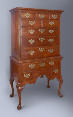 William Savery Walnut Queen Anne Highboy - 1317976