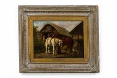 William Shayer Sr William Shayer Oil Of Stable Scene - 3189957
