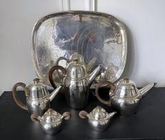 William Spratling Large Mexican Modern Sterling Silver Coffee Tea Serving Set William Spratling - 2406435