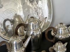 William Spratling Large Mexican Modern Sterling Silver Coffee Tea Serving Set William Spratling - 2406440