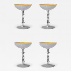 William Spratling william Spratling Set of 4 Champagne Coupes - 3923105