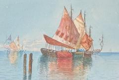 William Stanley Haseltine Venice Sailboats  - 4774718