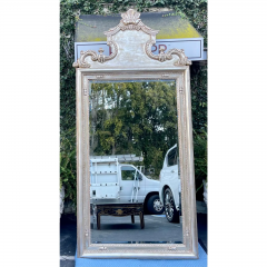 William Switzer 18th C Style Charles Pollock for William Switzer Silver Giltwood Mirror - 2687862