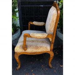 William Switzer Pair of Charles Pollock for William Switzer French Provincial Bergere Chairs - 1599010