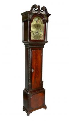 William Taylor George III Mahogany Longcase Clock by William Taylor of Whitehaven Cumbria - 4129687