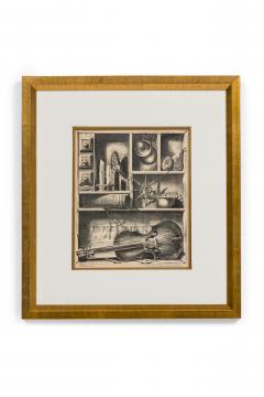 William Ward Beecher Lithograph Still Life Titled Seance  - 4514591