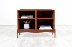 William Watting Danish Modern Sculpted Teak Bookcase by William Watting - 2335903