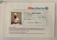 William Wegman William Wegman B is for Baker Limited Edition Photograph COA Signed Numbered - 2889989