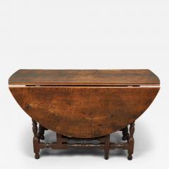 William and Mary Gate Leg Drop Leaf Table - 4714199