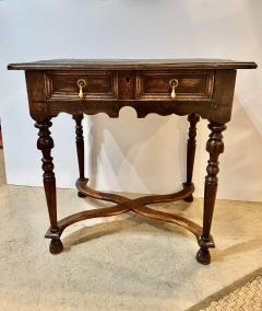William and Mary Oak Dressing or Writing Table c 1690 - 4572427