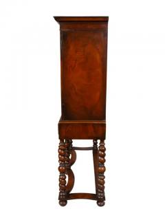 William and Mary Style Walnut Cabinet On Stand - 4143516