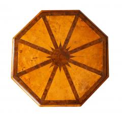 William and Mary Style Yew Wood and Maple Candlestand - 4136913