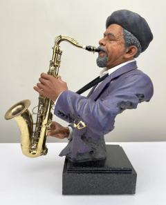 Willitts Designs Sax Appeal Musician Cast Resin Sculpture Signed Numbered - 3536355
