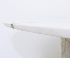 Willy Ballez Mid Century RHEA Marble Dining Table by Willy Ballez - 2542179