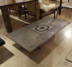 Willy Ceysens Willy Ceysens Modernist Cocktail Table in Cast Steel Belgium Circa 1970 - 247628