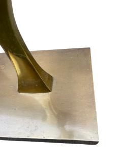 Willy Daro 1970s Sculptural bronze Floor lamp by Willy Daro - 4494070