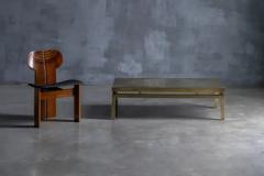 Willy Daro Brass Coffee Table by Willy Daro Belgium 1970s - 4117280