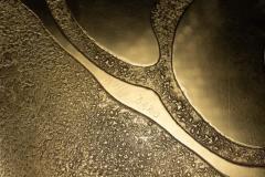 Willy Daro Brass Coffee Table by Willy Daro Belgium 1970s - 4117283