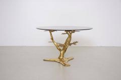 Willy Daro Brass Tree Sculpture Coffee Table in the manner of Willy Daro - 538939