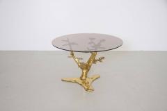 Willy Daro Brass Tree Sculpture Coffee Table in the manner of Willy Daro - 538940