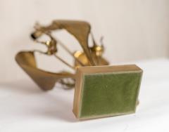 Willy Daro DESK LAMP IN BRONZE AND GILDED BRASS BY WILLY DARO - 2494722
