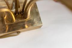 Willy Daro DESK LAMP IN BRONZE AND GILDED BRASS BY WILLY DARO - 2494741
