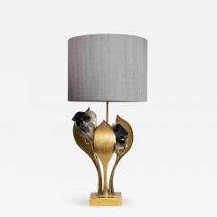 Willy Daro DESK LAMP IN BRONZE AND GILDED BRASS BY WILLY DARO - 2495527