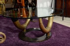 Willy Daro Massive bronze elephant trunk Cocktail Table - 854237