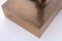 Willy Daro Pair of Bronze Egyptian lamps by Willy Daro - 853820