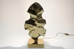 Willy Daro Pair of Sculptural polished bronze lamps by Willy DAro - 1664687