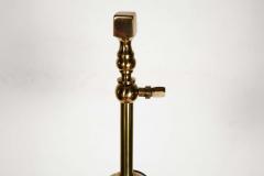 Willy Daro Pair of sculptural bronze lamps - 727313