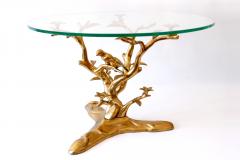 Willy Daro Sculptural Mid Century Modern Brass Coffee Table by Willy Daro Belgium 1970s - 1915134