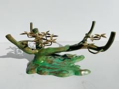 Willy Daro Willy Daro Brass Bonsai Tree Coffee Table in Verdigris Patina - 769649