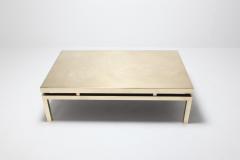 Willy Daro Willy Daro Signed High End Brass Coffee Table 1970s - 984789