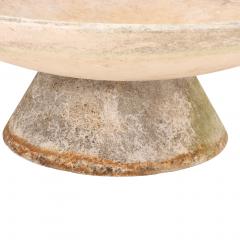 Willy Guhl A Large Two Piece Cast Stone Planter Urn attributed to Willy Guhl C 1970  - 4452994