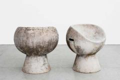 Willy Guhl CEMENT POD CHAIRS BY WILLY GUHL - 1787008