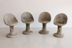 Willy Guhl CONCRETE GARDEN CHAIRS IN STYLE OF WILLY GUHL - 866119