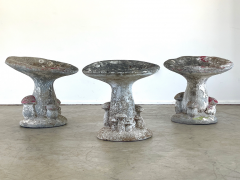 Willy Guhl CONCRETE MUSHROOM STOOLS - 2745782