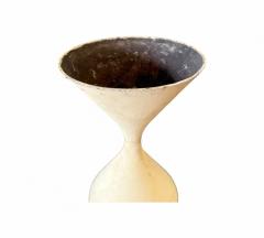 Willy Guhl Hour Glass shaped Planter in Fiber Cement with Iron Base Willy Guhl - 4416801