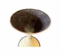 Willy Guhl Hour Glass shaped Planter in Fiber Cement with Iron Base Willy Guhl - 4416804