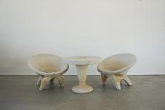 Willy Guhl ITALIAN SCULPTURAL CONCRETE CHAIRS - 1954539