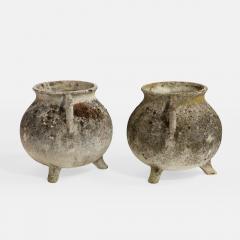 Willy Guhl Marmite Pair of Concrete Planters by Willy Guhl - 3543017