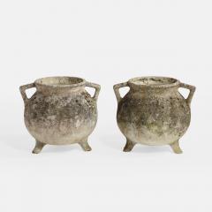 Willy Guhl Marmite Pair of Concrete Planters by Willy Guhl - 3543018