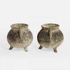 Willy Guhl Marmite Pair of Concrete Planters by Willy Guhl - 3543019